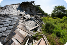 建物が倒壊するリスク